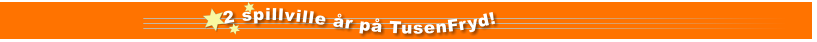 2 spillville år på TusenFryd!
